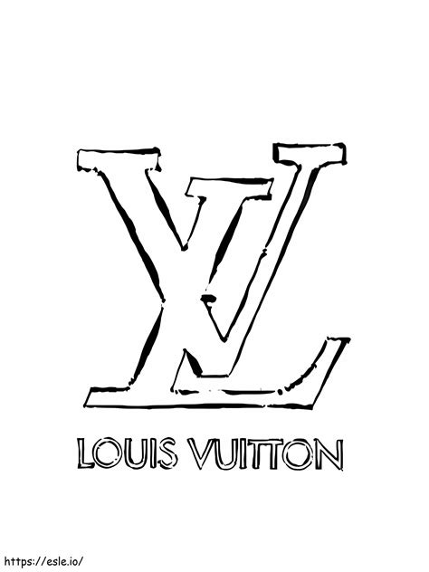 louis vuitton logo coloring pages|Louis Vuitton logo download.